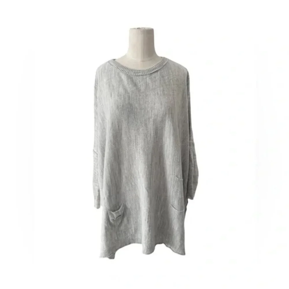Catalina Sweater in Ash by Mersea - One Size - Picture 5 of 9